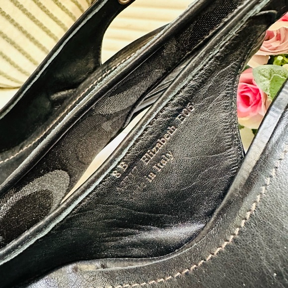 Coach Signature Logo with Black Leather Heel, Size 8 - Picture 8 of 15